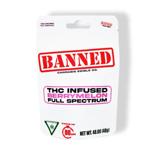 Banned THC Berry Melon Cluster Gummies
